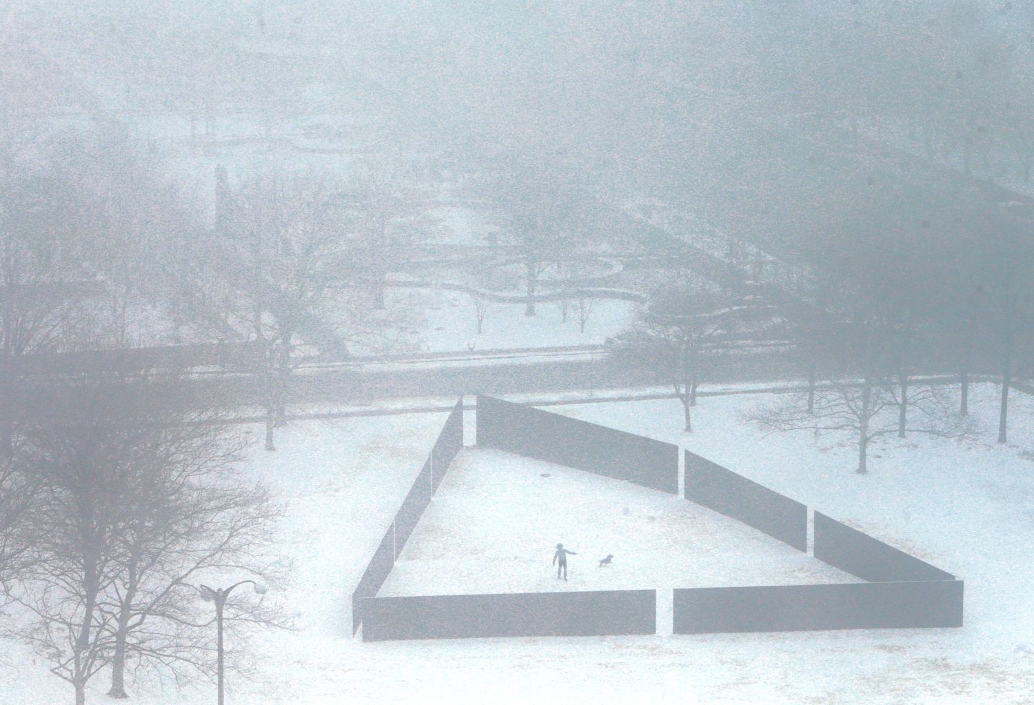 Foggy morning in St. Louis